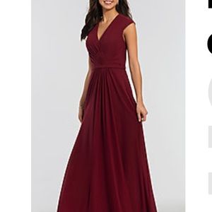 Maroon prom/bridesmaid dress